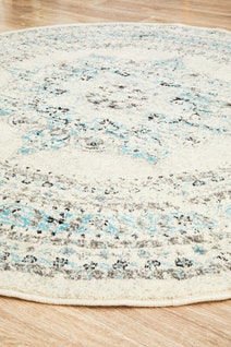 Rug Culture Century Small Multi-coloured Rug 150X150CM - CEN-922-WHT-150X150 hero image