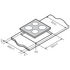Westinghouse 60cm 3 zone Ceramic Cooktop with Dual Zone and Hob2Hood WHC633BD image NaN
