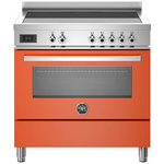 Bertazzoni 90cm Professional Orange Induction Freestanding Oven PRO95I1EART hero image
