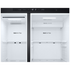 LG 625L Side by Side Fridge with Non-Plumbed Ice and Water Matte Black GS-N599MBL image NaN