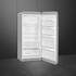 Smeg 270L 50's Retro Style Aesthetic Top Mount Fridge Silver FAB28RSV3 image NaN
