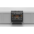 Fisher & Paykel Series 9 90cm Classic Style Freestanding Dual Fuel Pyrolytic Cooker Black OR90SCG6B1 image NaN