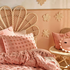 Linen House Haze Rosette King Bed Quit Cover Set 01704I378 image NaN