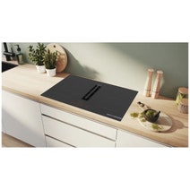 Bosch 70cm Series 6 Induction Cooktop with Downdraft Ventilation Black PVQ711H26E hero image