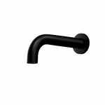 Rogerseller Tonic Wall Bath Spout 150mm - Matte Black 3606015511 hero image