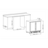 KingsBottle 34 Bottle Dual Zone Under Bench Wine Fridge KB190BW-BLK image NaN