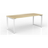 OLG Anvil Straighline Desk 1800x750 New Oak Worktop with Black Frame OG_ANBSD1875_NO image NaN