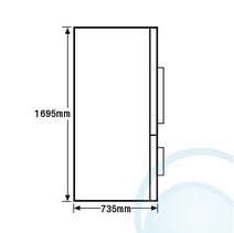 Fisher & Paykel E522BLX4 519L Bottom Mount Fridge hero image