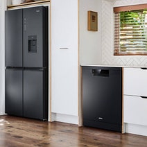 Haier 60cm Freestanding Dishwasher with Sanitise Black HDW15F1B1 hero image