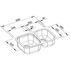 Blanco NIAGARAU1 Niagarau 1 and 3/4 Bowl Undermount Sink image NaN