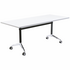 OLG Modulus Table 2100x900 White Worktop with Black and Chrome Frame OG_MFLIP219B_W image NaN