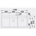 Blanco CLARON8SR 1 and 3/4 Bowl Left Hand Drainer Sink image NaN