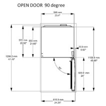 Beko BBM335PX 335L Bottom Mount Fridge hero image