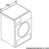 Bosch Serie 8 9kg Heat Pump Dryer with selfCleaning condenser WTW87565AU image NaN
