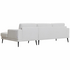 Kalona Breda Shell Three Seater Right Facing Chaise Sofa 32732-LAF-TX2221 image NaN