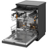 Whirlpool 60cm MaxiTub Freestanding Dishwasher Black WDFS3L5PBSAU image NaN