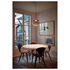 DCW Editions Here Comes The Sun 350 Pendant Light - White and Copper HCS350WHCOP image NaN