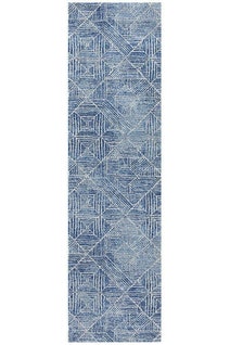 Rug Culture Oasis Oversize Navy Rug 400X300CM - OAS-457-NAVY-400X300 hero image