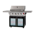 Gasmate BFM 4 Burner LPG BBQ with 163L Bar Fridge BQ1085 image NaN
