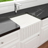 Turner Hastings Novi 50 x 46 Fine Fireclay Single Bowl Butler Sink Matte White NO503FS-MW image NaN