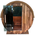 Revel Edenview 4 Person Traditional Cedar Barrel Sauna R-BT-CEDAR-4P image NaN