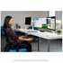 Kensington Smart Fit One-Touch Height Adjustable Dual Monitor Arm 4422190 image NaN