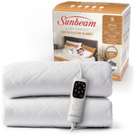 Sunbeam Sleep Perfect Quilted Anti Bacterial Single Electric Blanket BLQ6421 hero image