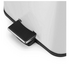 SOGA 6L Trash Bin White RUBBISHBINSQUARE6LW image NaN