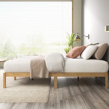 Zinus Moiz Queen Bamboo Wooden Bed Base AU-FBMMB2ZC-12Q hero image