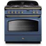 Falcon 90cm Classic FX Stone Blue Dual Fuel Freestanding Oven CLA90FXDFSB-BR hero image