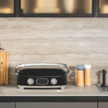 Smeg 50s Style Countertop Multifunctional Grill Black MGF01BLAU hero image