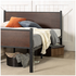 Zinus Queen Tucker Bed Frame Metal & Bamboo Wood Base Brown AU-FBOBH2-14Q image NaN