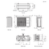 Fujitsu Reverse Cycle Cassette Air Conditioner 5kW Cooling 6kW Heating SET-AUTH18KVLA image NaN