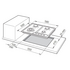 Delonghi DEGH60ST 60cm Natural Gas Cooktop image NaN