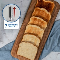 Sunbeam French Riviera 4 Slice Toaster White TAM8104WH hero image