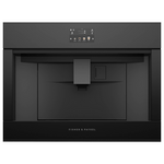 Fisher & Paykel 60cm Series 9 Minimal Built-In Coffee Maker Black Glass EB60MSB3 hero image
