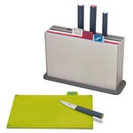 Joseph Joseph 60096 Index Chopping Board Set and Elevate Chef's Knife hero image