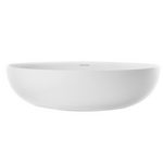 Claybrook Ellipse 1800 Freestanding Bath - Dover White 3347000155 hero image