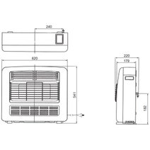 Rinnai Granada 252 Heater Natural Gas Silver 252SN2 hero image