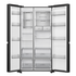 Hisense 652L Side by Side Refrigerator Black Brushed Steel HRSBS652B image NaN