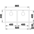 Blanco ANDANO400/400 Double Bowl Sink image NaN