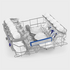Smeg 60cm Universale Freestanding Stainless Steel Dishwasher DWA6234X4 image NaN