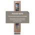 Fhiaba 45cm Fully Integrated Series Column Wine Cellar Left Hinge S4490FW3A image NaN