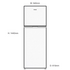 Westinghouse 230L Top Mount Fridge WTB2300WG image NaN
