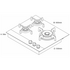 Fisher & Paykel Series 9 60cm Three Burner LPG Gas Cooktop Black Glass CG603DLPGB4 image NaN