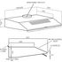 Omega Fixed Rangehood K296602SS image NaN