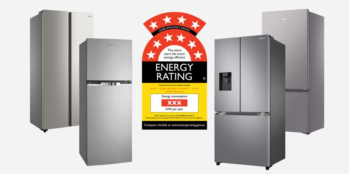 Fridges in Australia can have up to 10 energy star ratings, but most have fewer than six