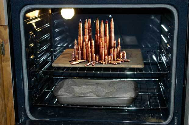 Never store bullets in an oven. Ever.