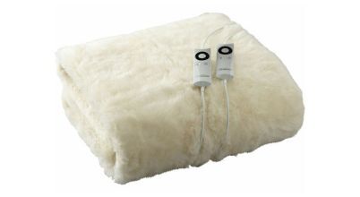 The Sunbeam Sleep Perfect Wool Fleece Electric Blanket