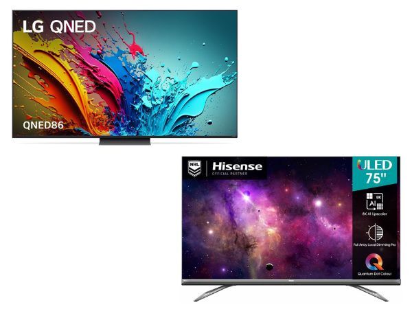 QNED and ULED TVs have high-quality visuals.